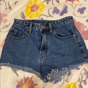 Jean shorts
